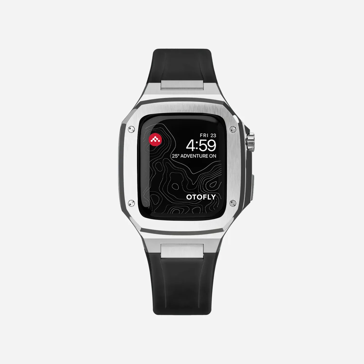 Apple Watch Case Silver Steel AP