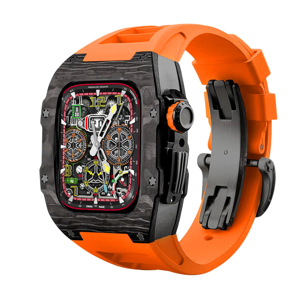 Carbon Fiber Apple Watch Case Retrofit Kit