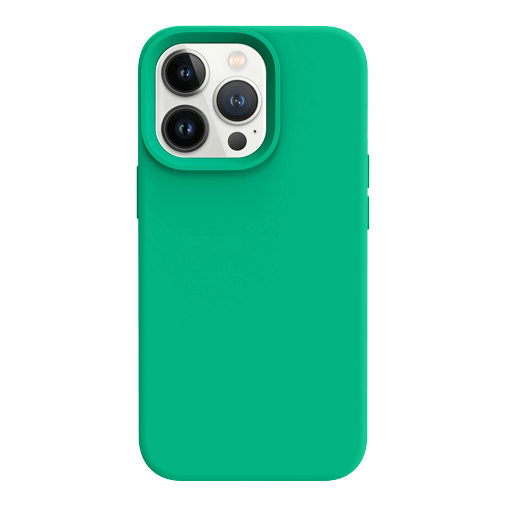 Buy Light Green Silicon Case For iPhone 13 Pro