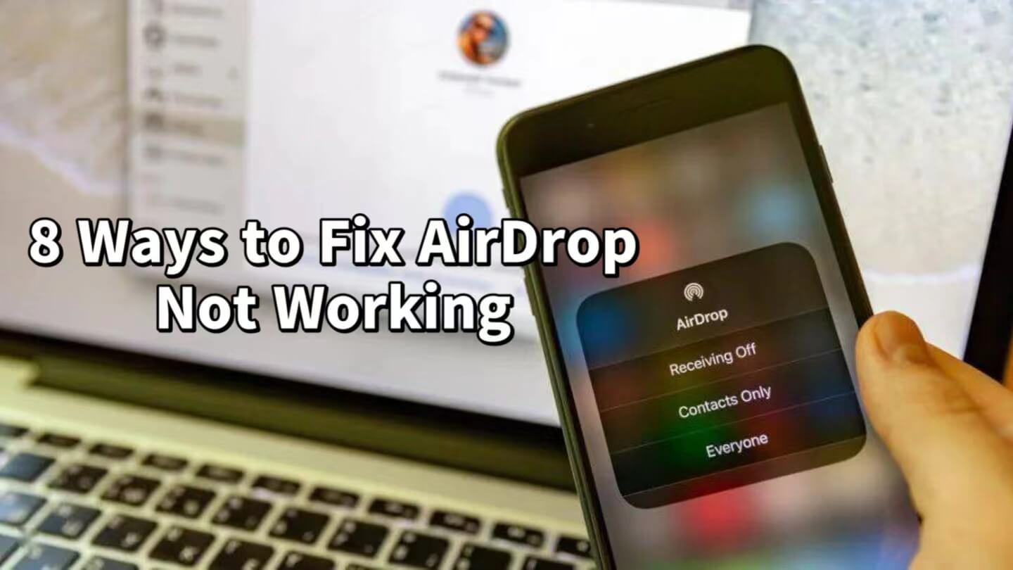 8 Ways to fix AirDrop not Working on iPhone, iPad, or Mac