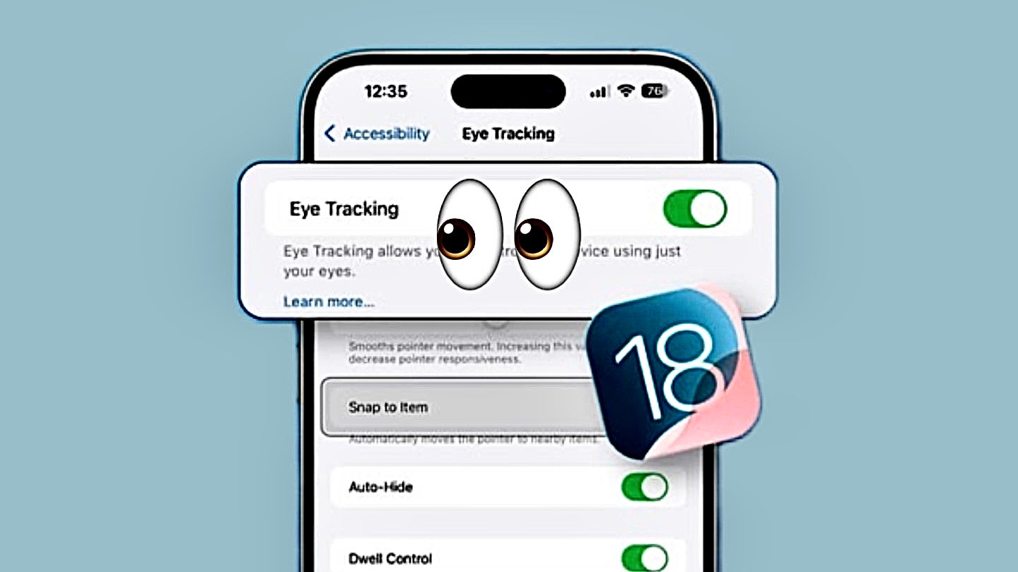 How to Turn on and Use iPhone Eye Tracking in iOS 18