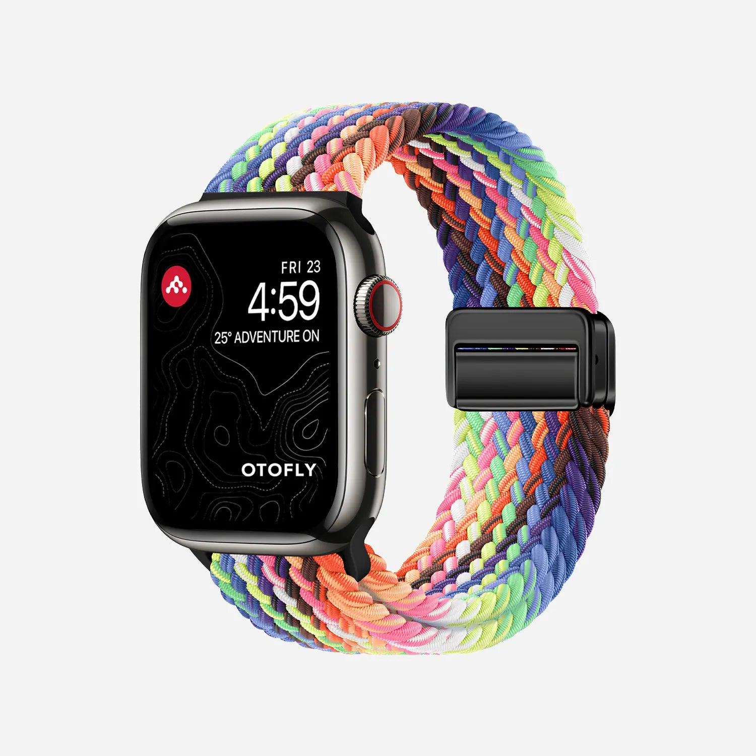 Apple Watch Braided Loop#color_rainbow