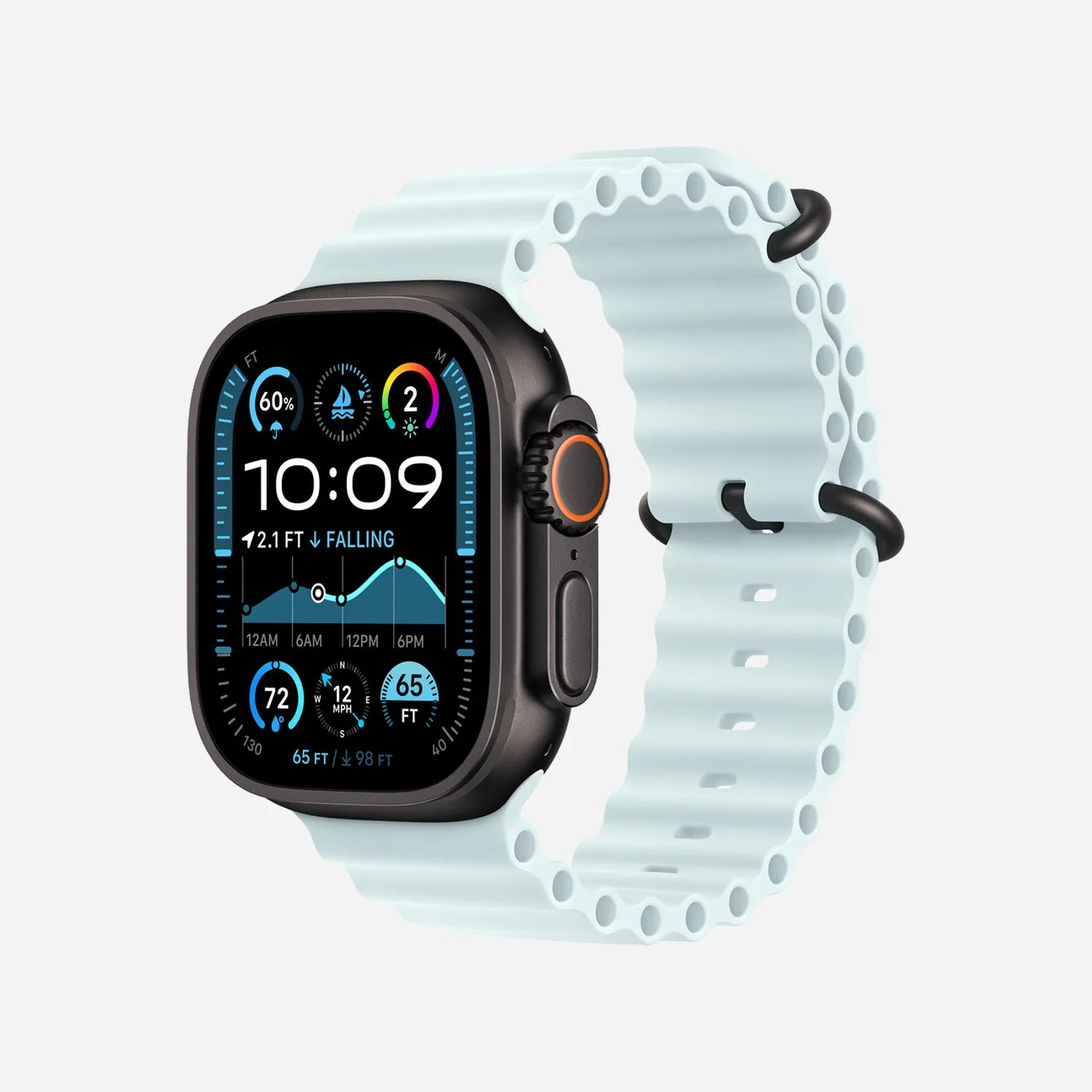 Apple Watch Ocean band#color_ice blue