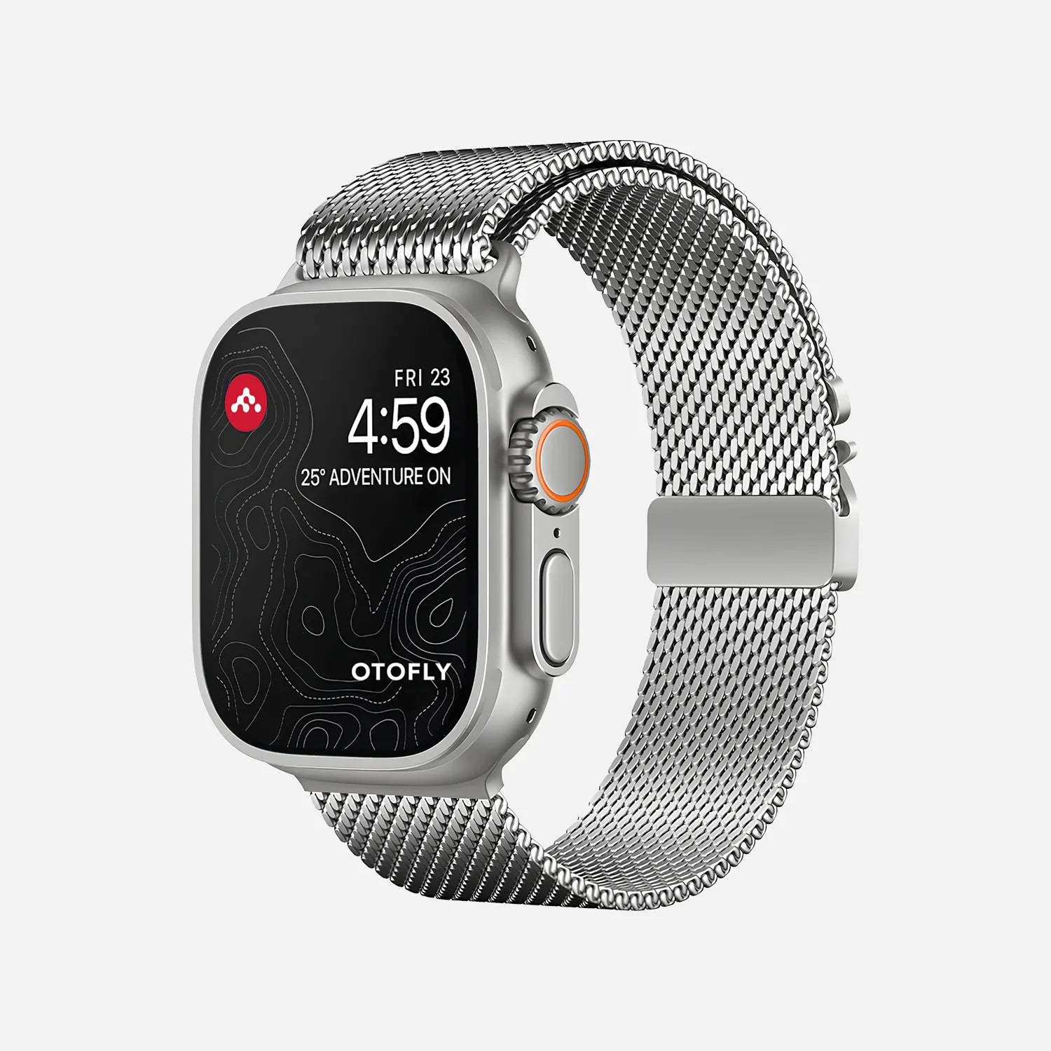 Apple watch aluminium milanese loop on sale