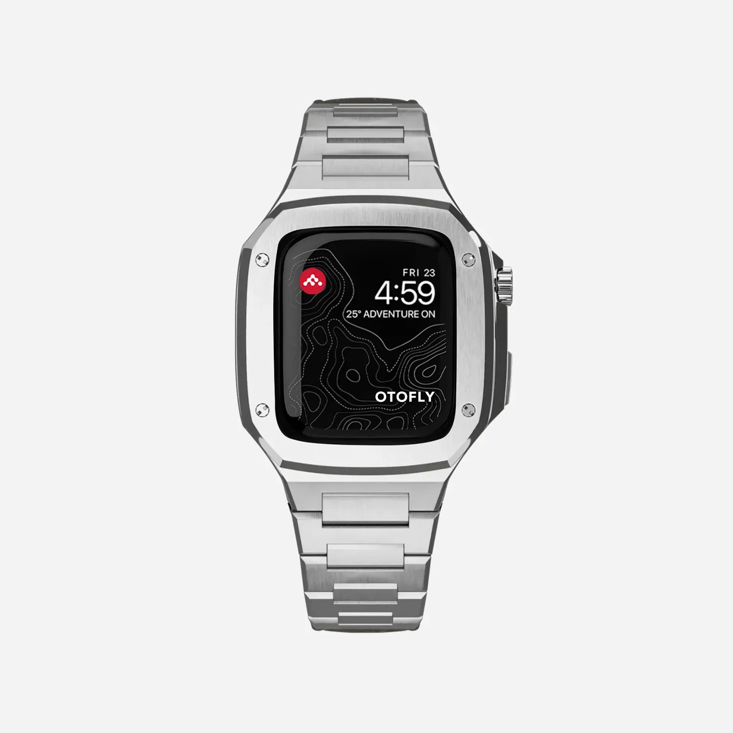 Apple Watch Case Silver Steel - AP