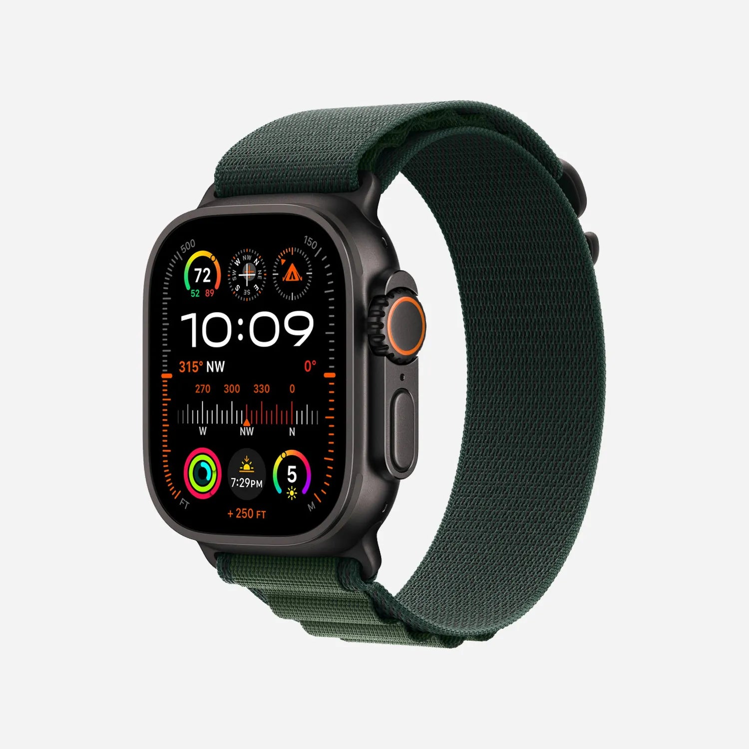 Apple Watch Alpine Loop#color_forest green