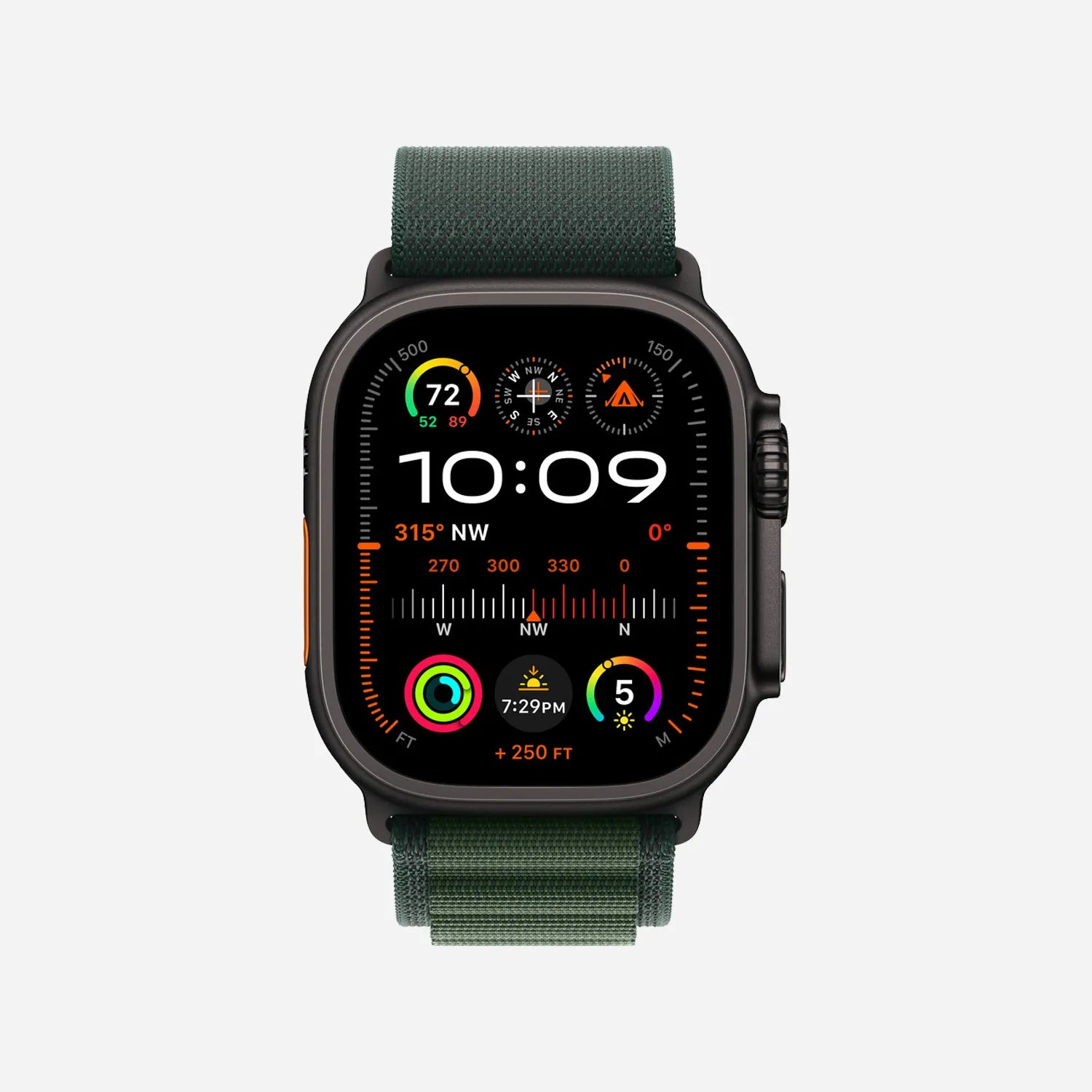 Apple Watch Alpine Loop#color_forest green