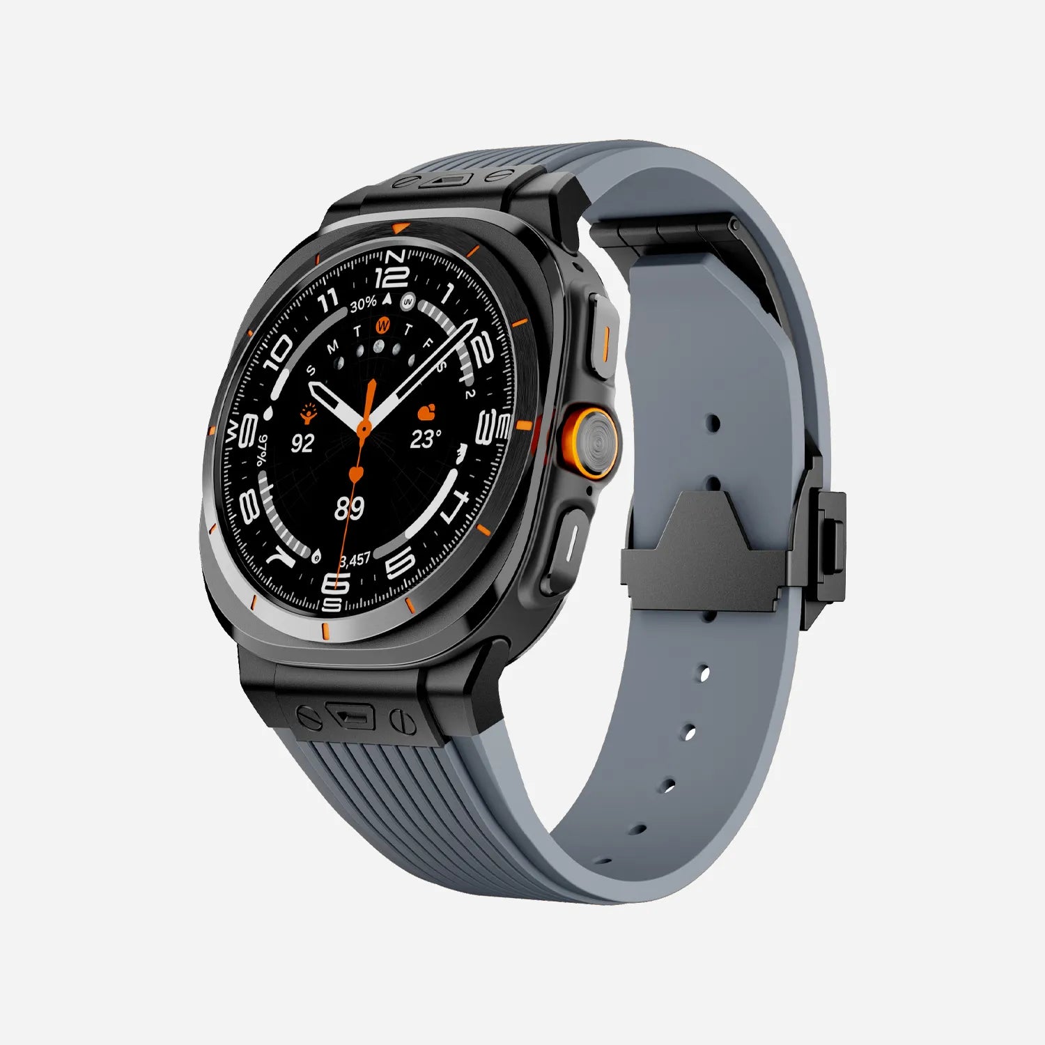 Galaxy Watch Ultra silicone band#color_gray