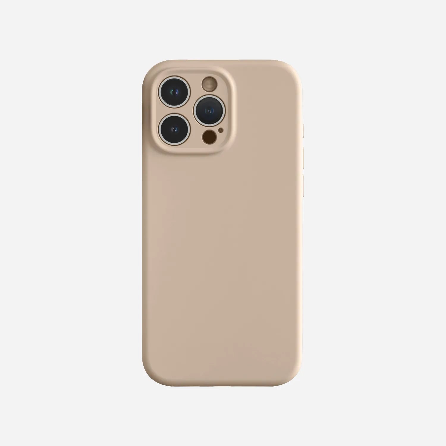 iPhone 16 Pro Max silicone case#color_tan