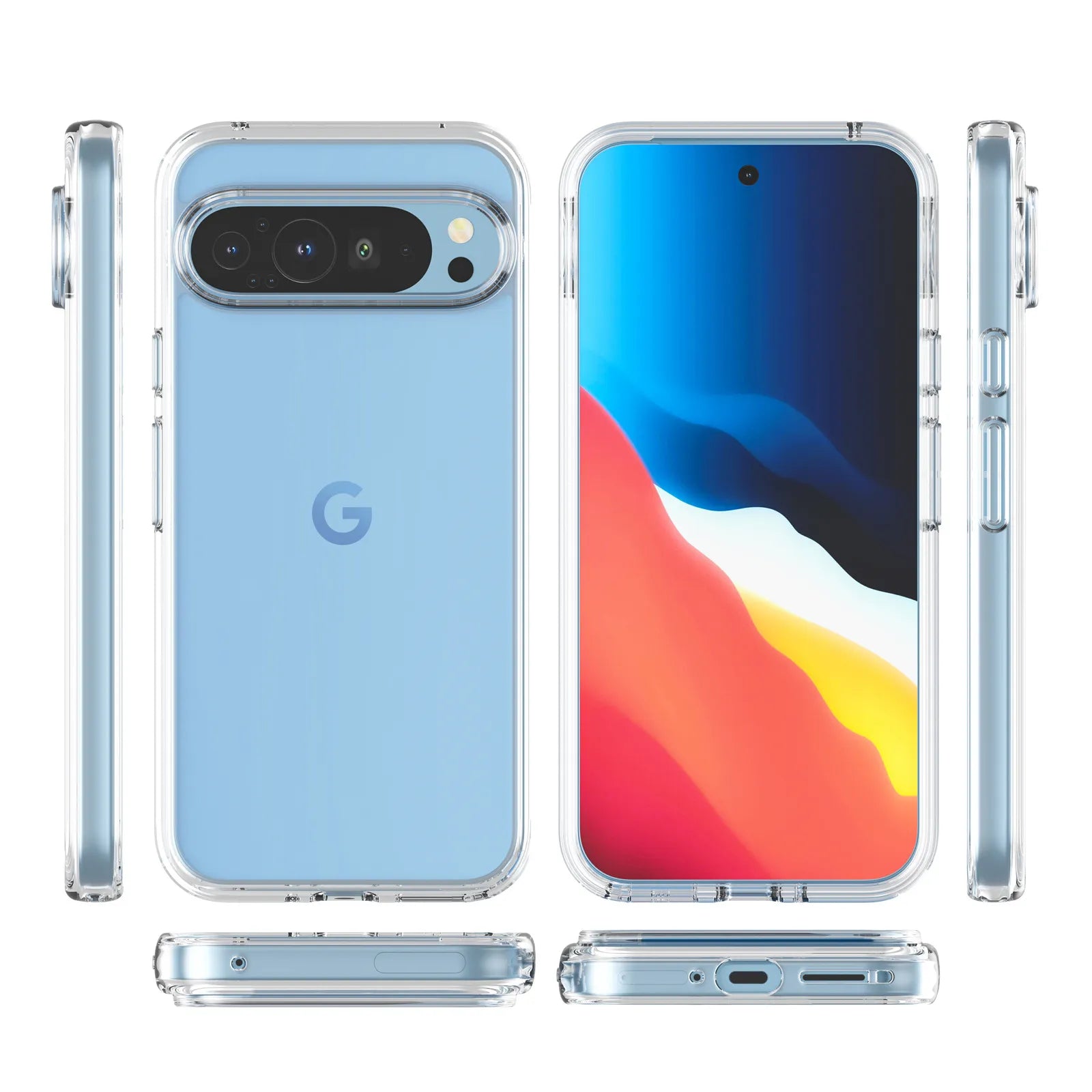 Pixel 9 Pro XL Clear Case