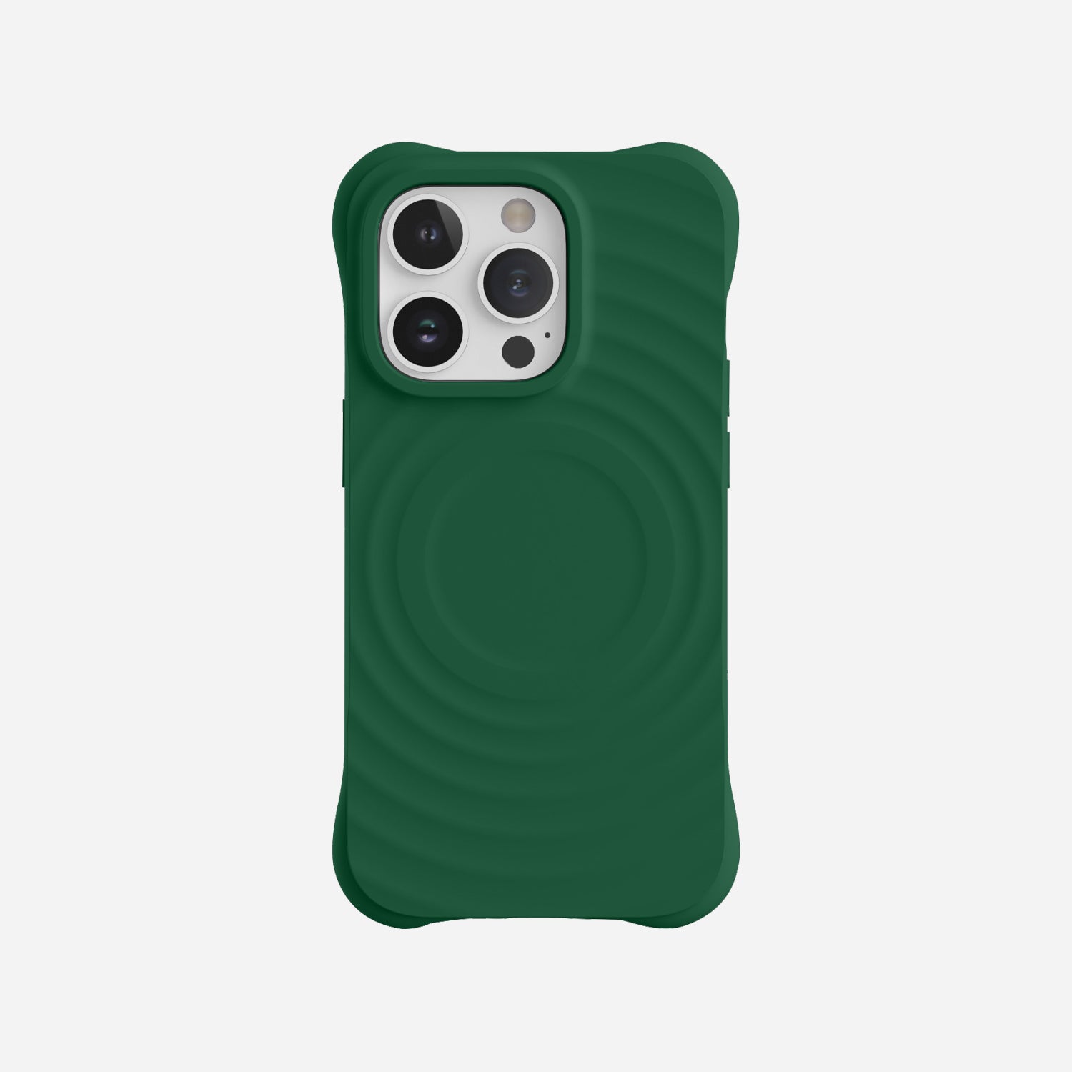 MagSafe iPhone Silicone case#color_forest green