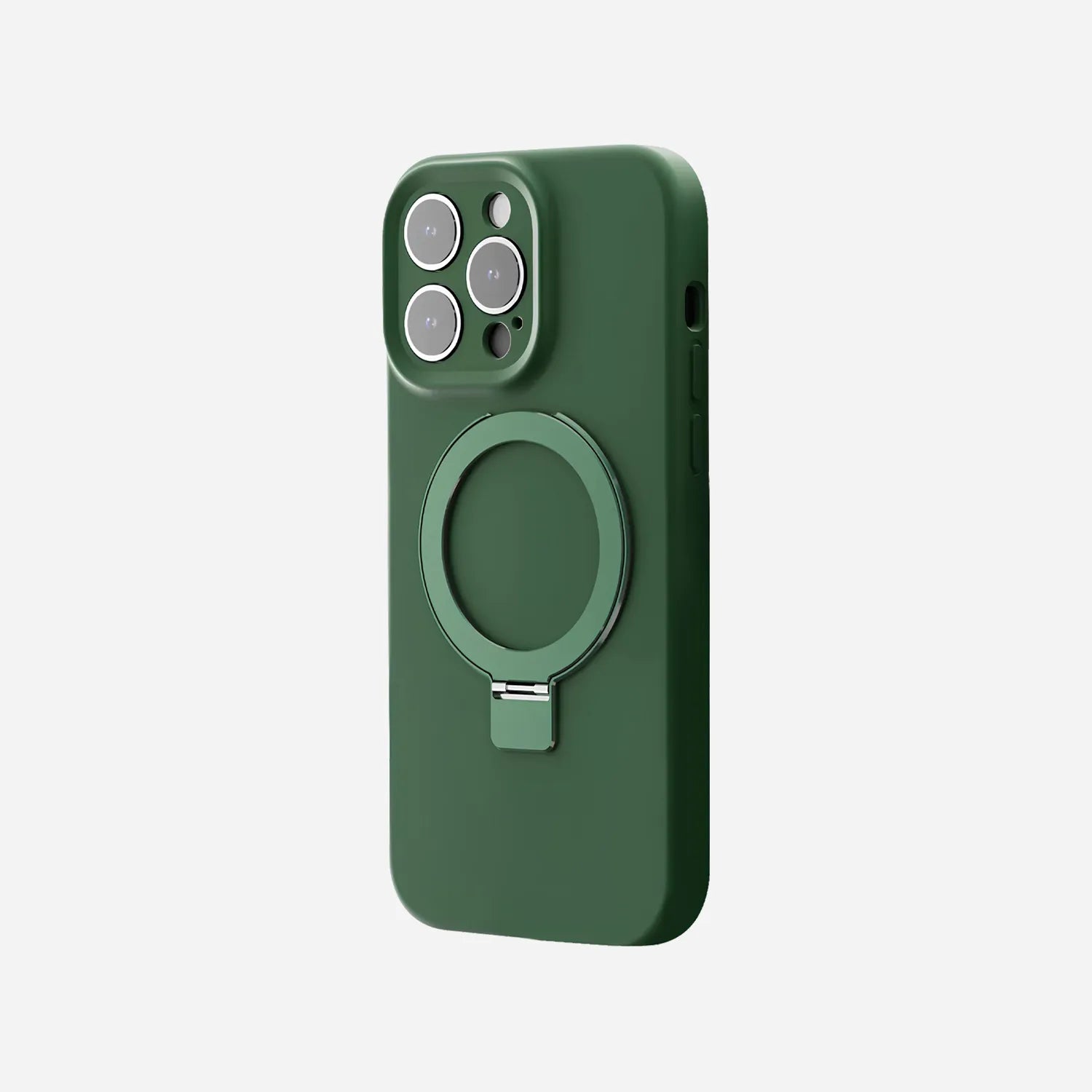 iPhone 15 Pro Max silicone case#color_forest green