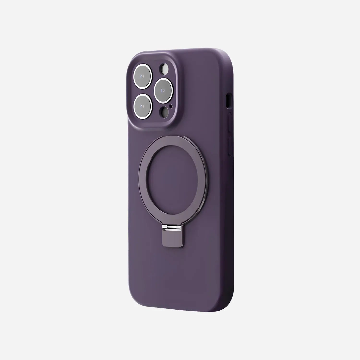 iPhone 15 Pro Max silicone case#color_deep purple