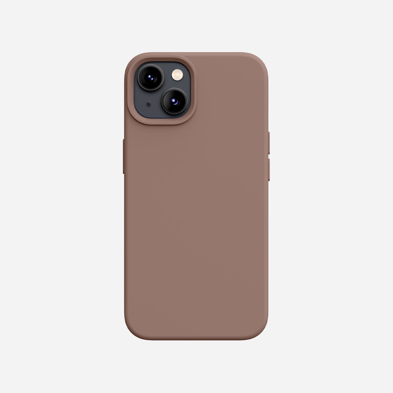 iPhone 15 silicone case#color_light brown