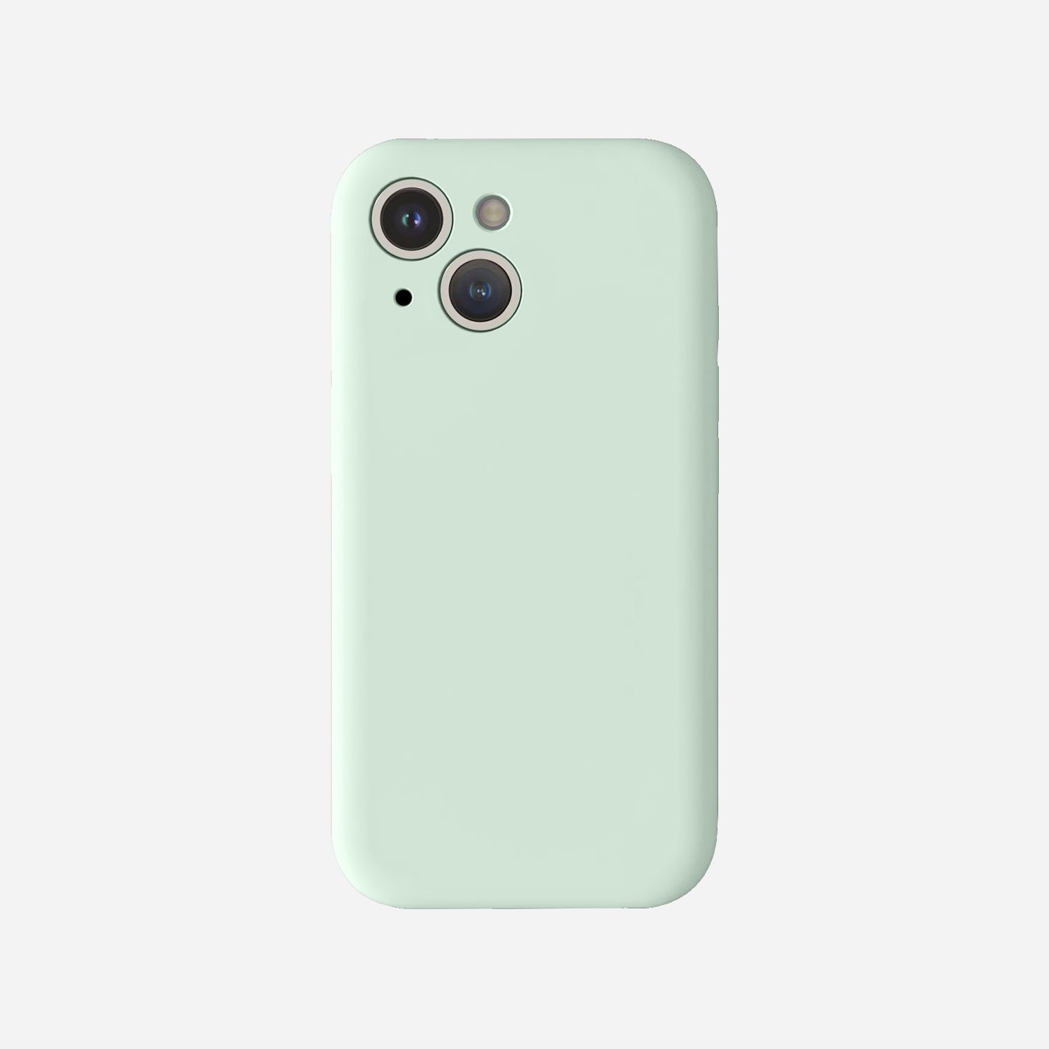 iPhone 15 silicone case#color_mint green