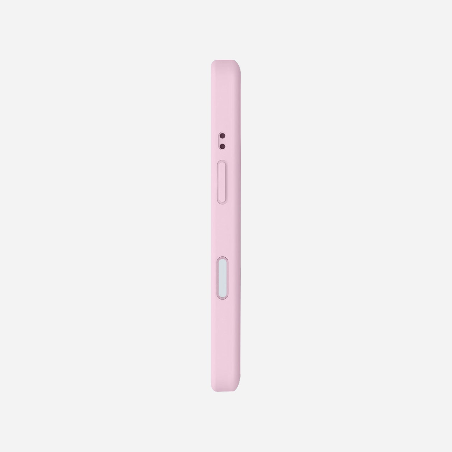 iPhone 16 Pro Max silicone case with capture button#color_ice pink