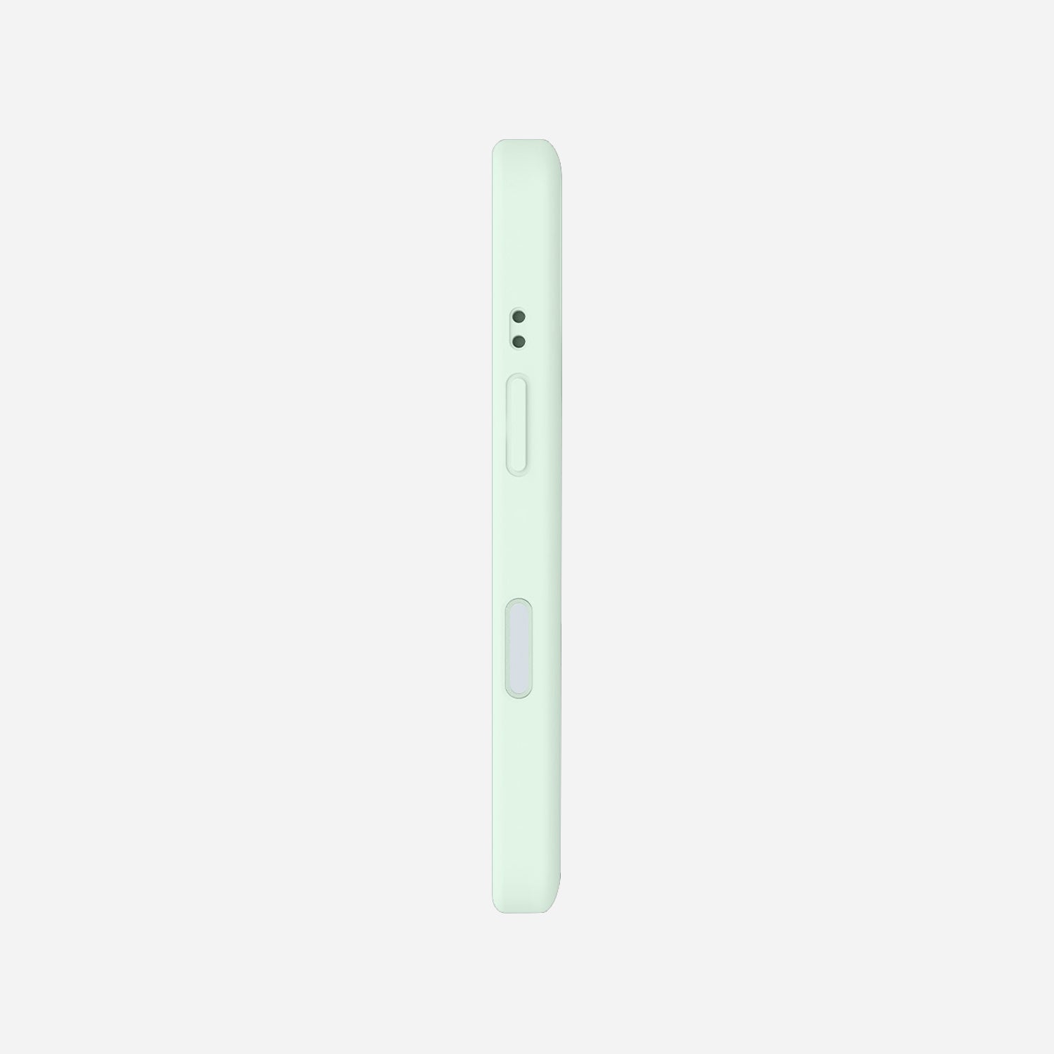 iPhone 16 Pro Max silicone case with capture button#color_mint green