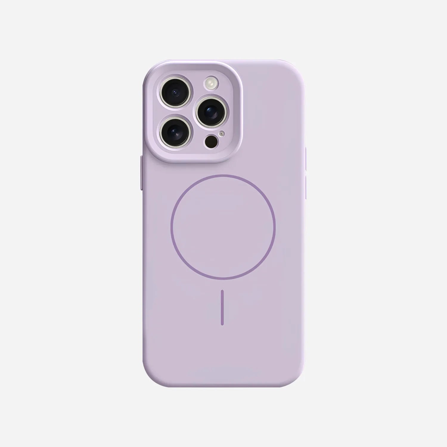 iPhone 15 Pro silicone case with MagSafe#color_cloud mauve