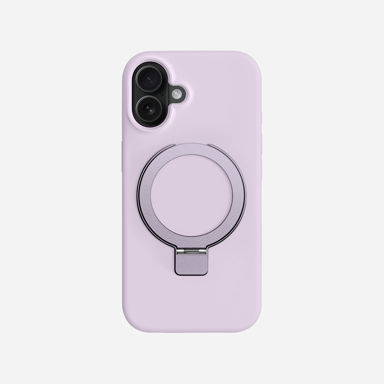 iPhone 16 silicone case with stand#color_cloud mauve