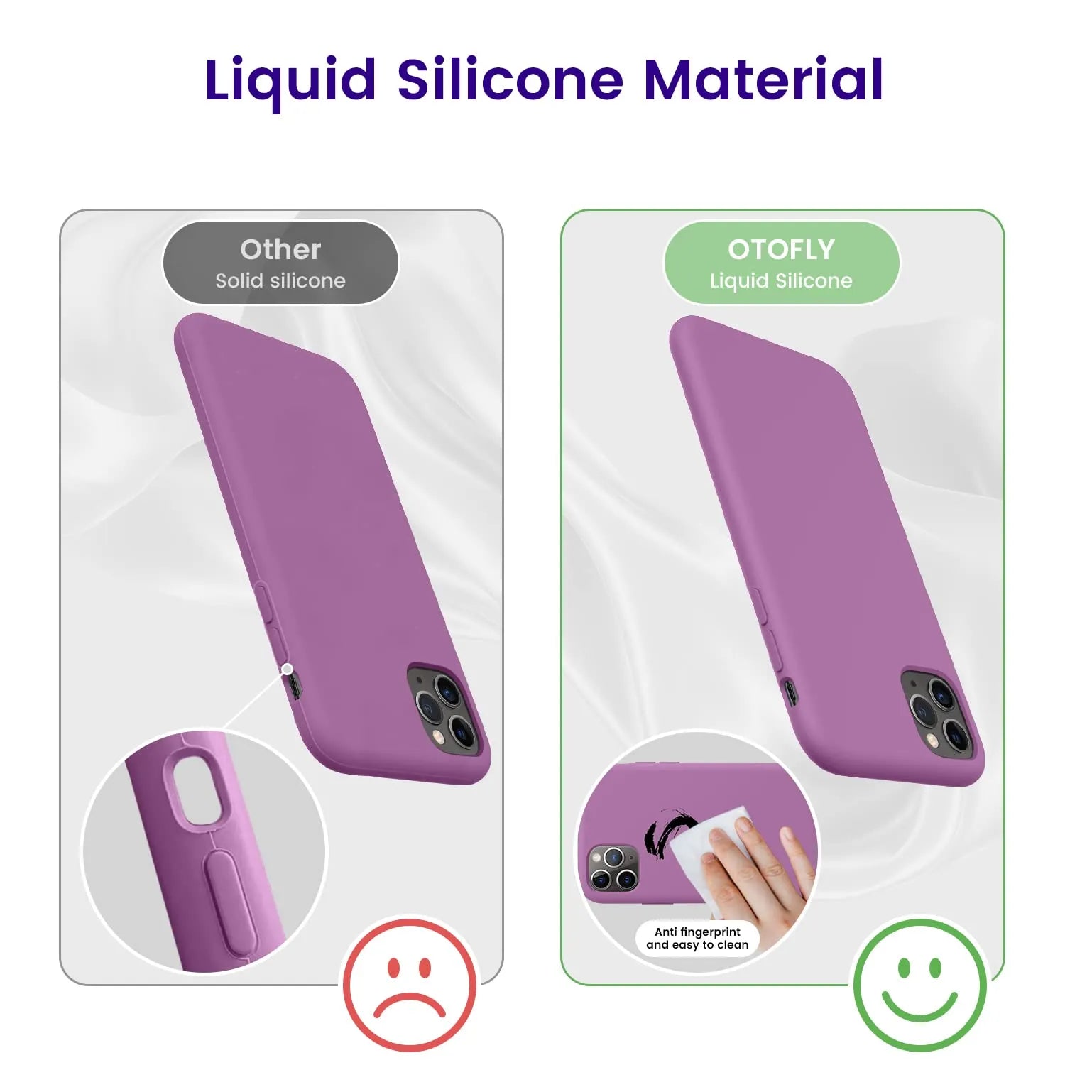 Purple iPhone Case for iPhone 11/ iPhone 11 Pro/ iPhone 11 Pro 