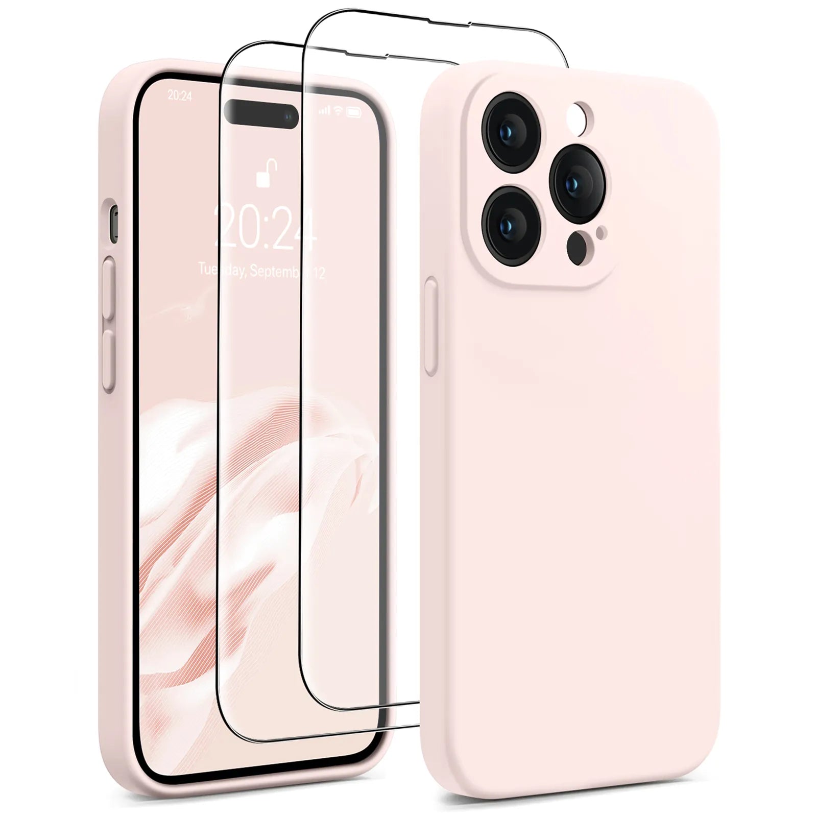 iPhone 14 Pro Max Silicone Case Set