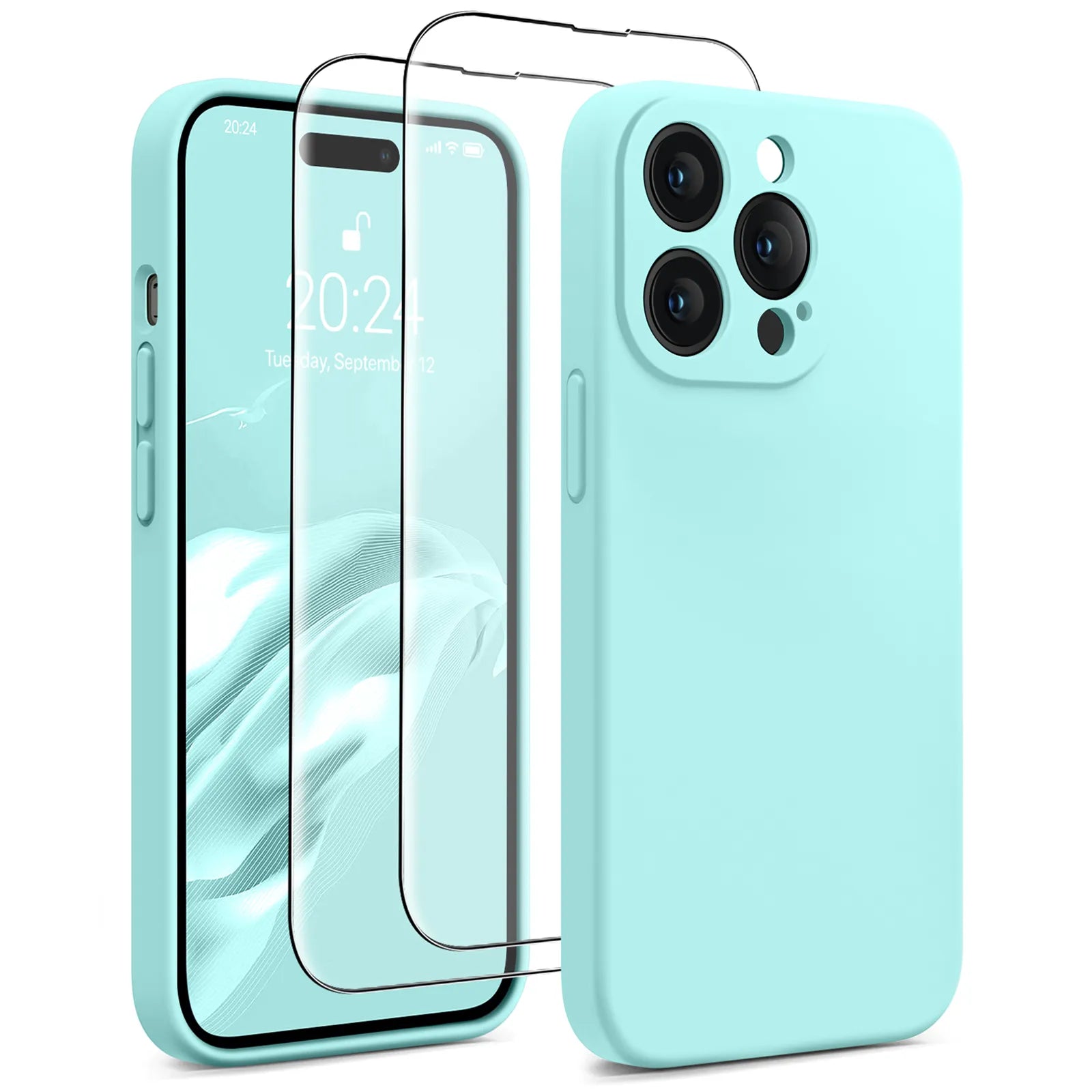 iPhone 14 Pro Max Silicone Case Set