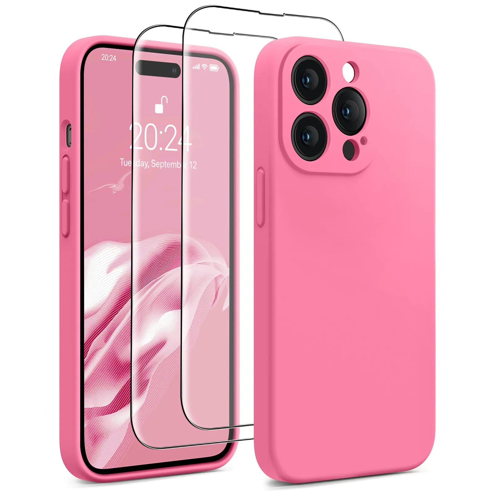 iPhone 14 Pro Max Silicone Case Set