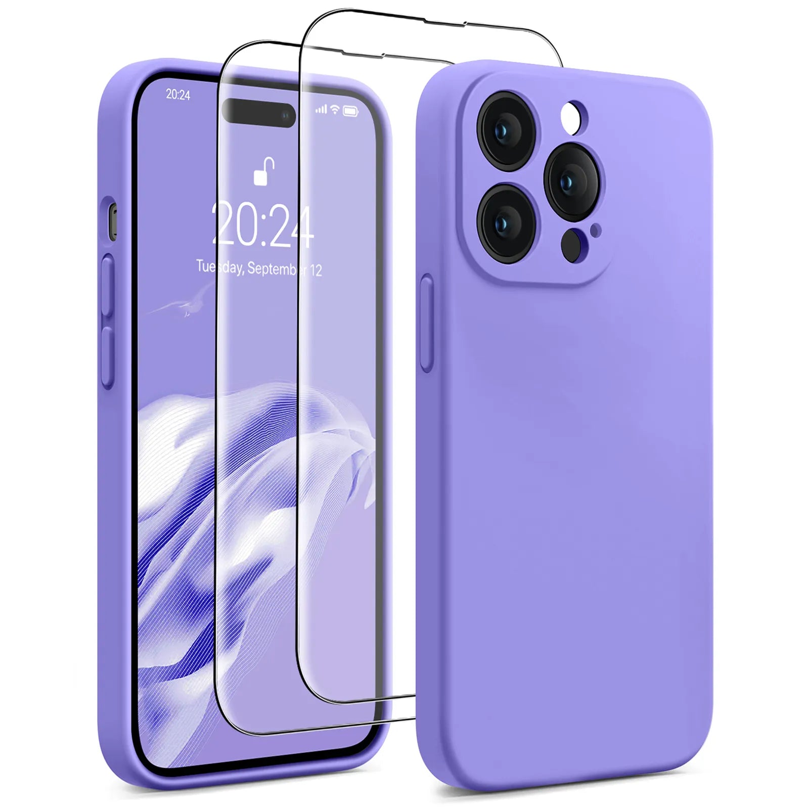 iPhone 14 Pro Max Silicone Case Set