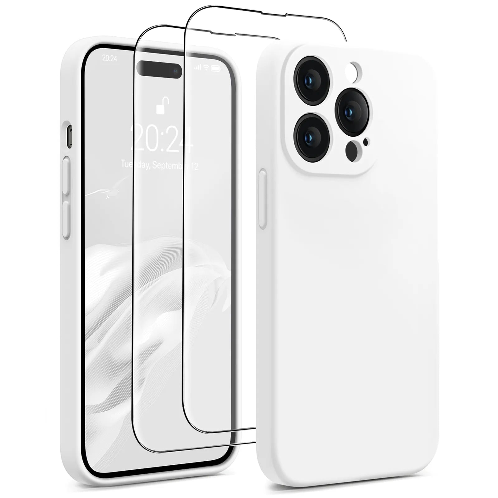 iPhone 14 Pro Max Silicone Case Set