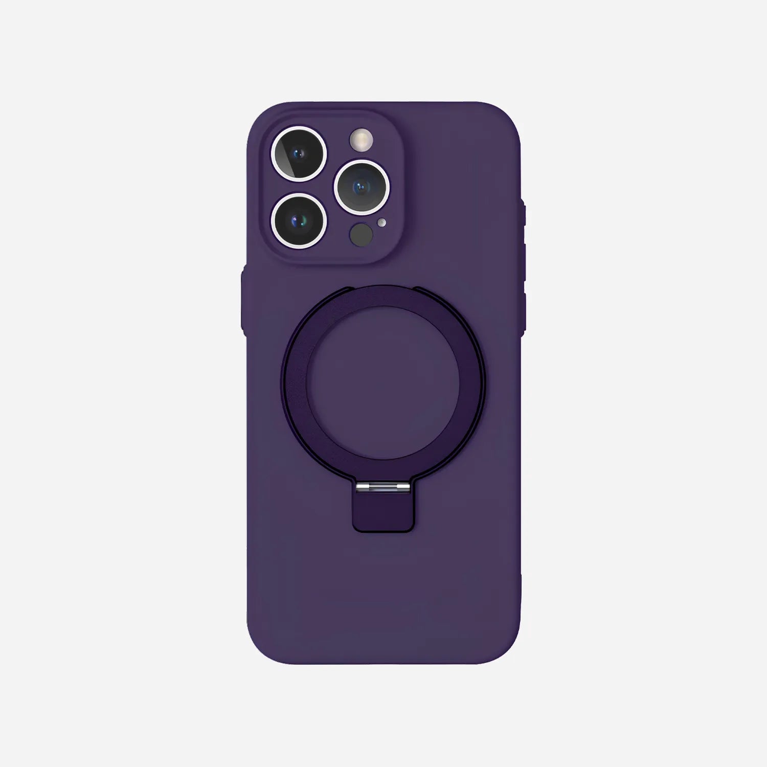 iPhone 15 Pro Max silicone case#color_deep purple