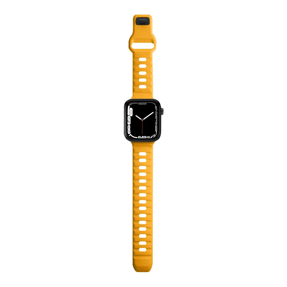 Silicone Apple Watch Band Cal Logo