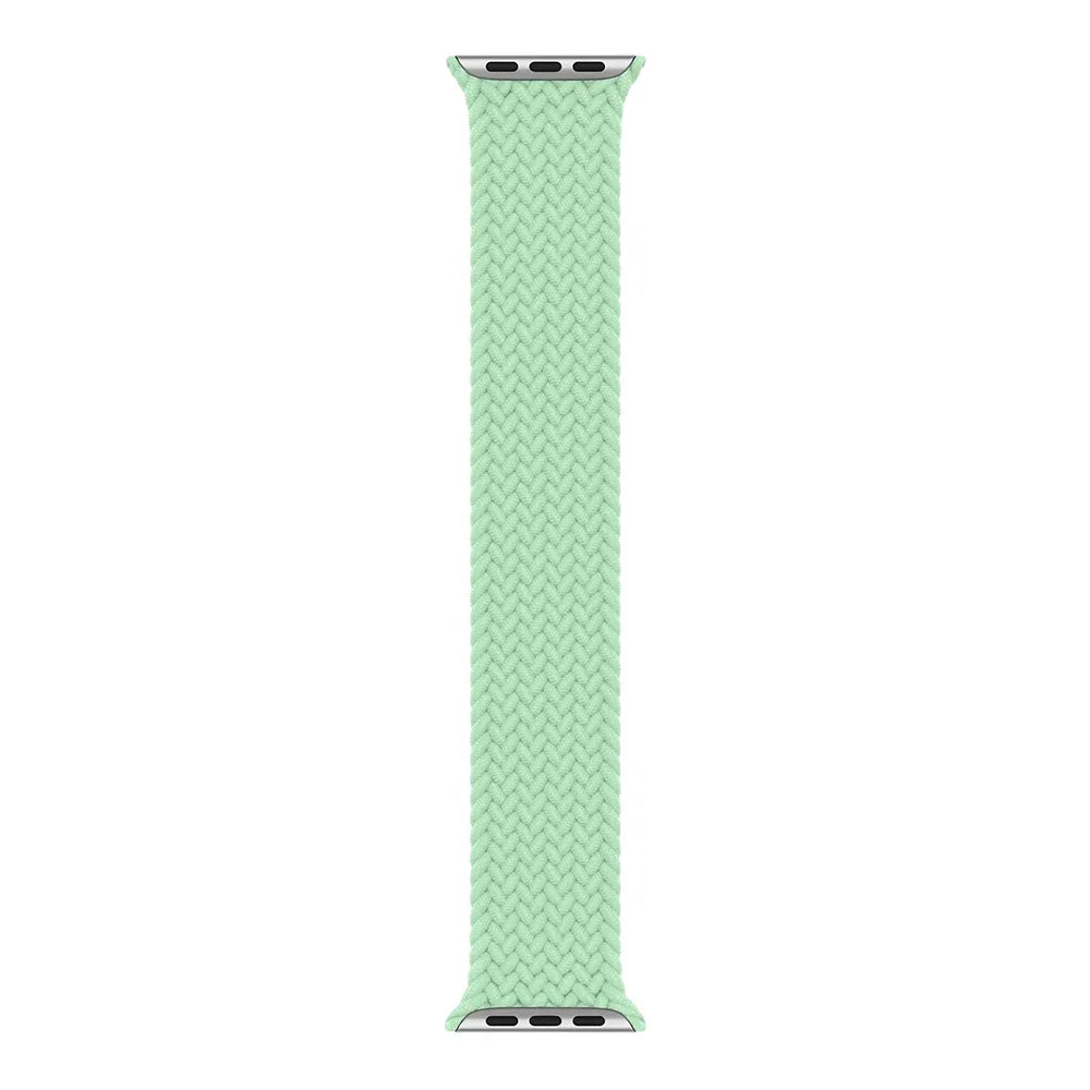 Apple Watch Braided Solo Loop - ice green#color_ice green