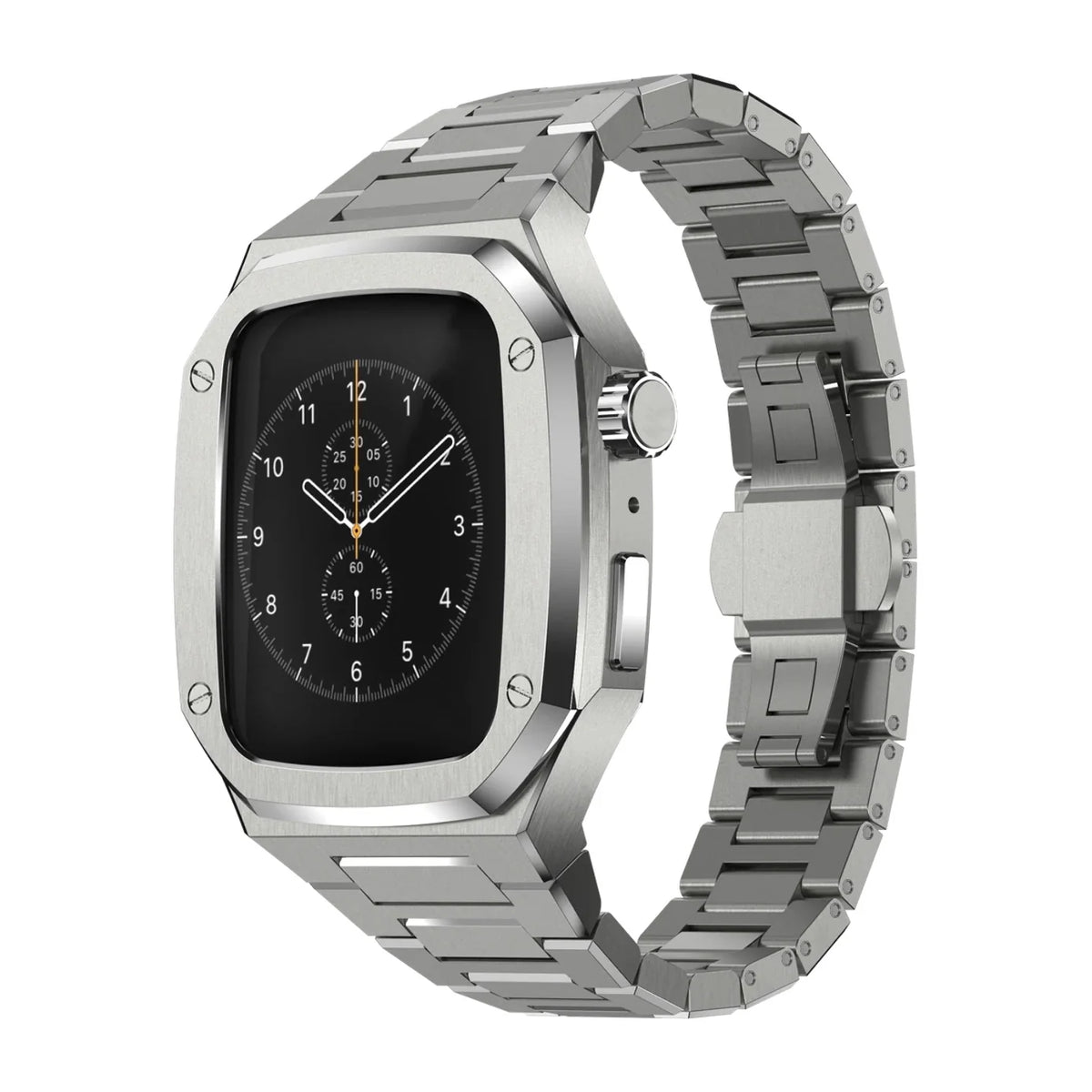 Luxury Apple Watch Case Stainless Steel Band